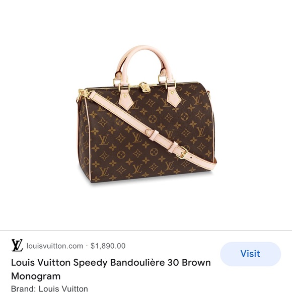 Louis Vuitton Speed Bandouliere 30